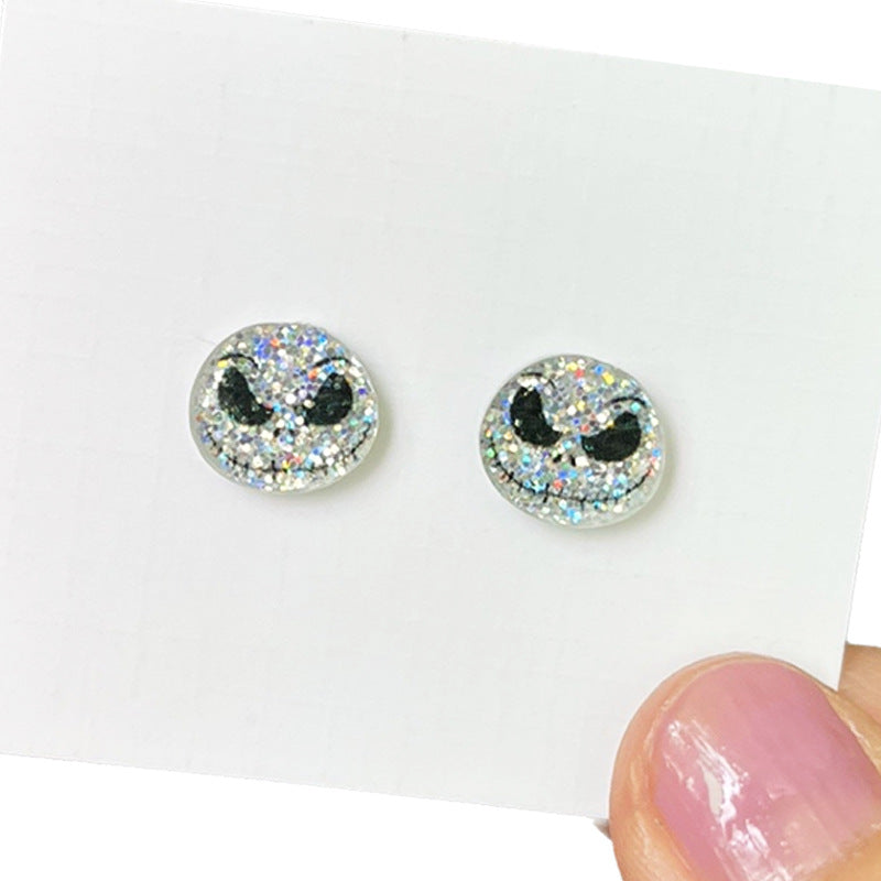 Wholesale Cute  Mini Sparkling Earrings